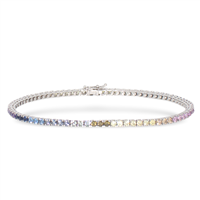 Bracciale Idee Preziose dal 1987 Donna in Oro bianco Zircone IP.BK18B/4 - IP.BK18B/4